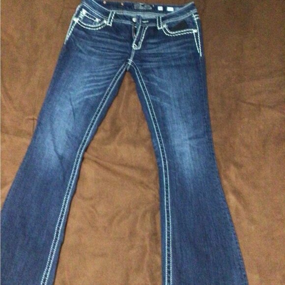 Miss Me Signature Boot jeans - Picture 1 of 8